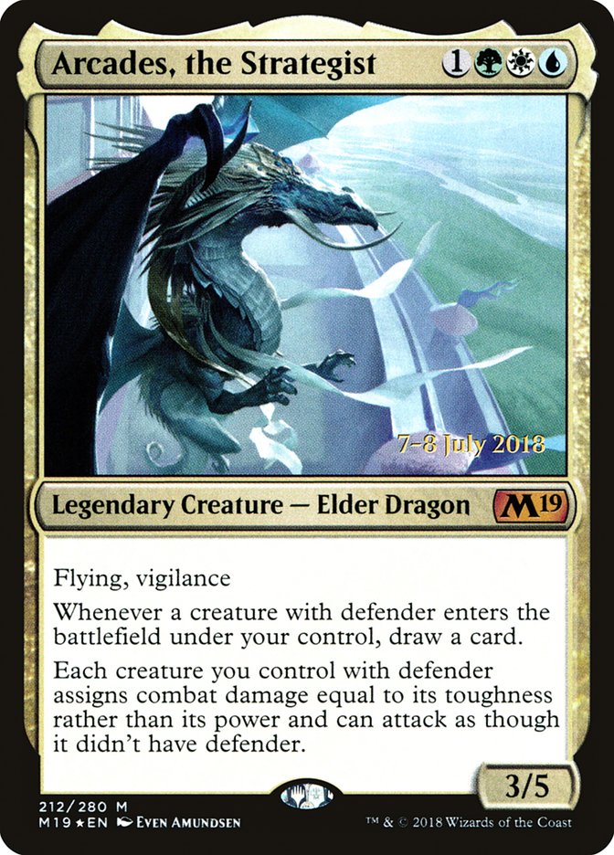 Arcades, the Strategist [Core Set 2019 Prerelease Promos] | Pegasus Games WI