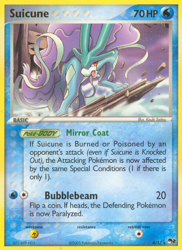 Suicune (4/17) [POP Series 2] | Pegasus Games WI