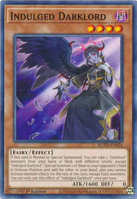 Indulged Darklord [ROTD-EN024] Common | Pegasus Games WI