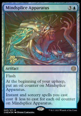 Mindsplice Apparatus [Phyrexia: All Will Be One Prerelease Promos] | Pegasus Games WI