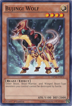 Bujingi Wolf [MP14-EN072] Common | Pegasus Games WI