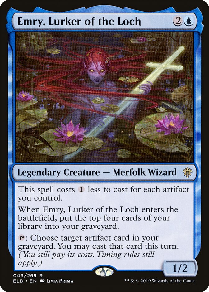 Emry, Lurker of the Loch [Throne of Eldraine] | Pegasus Games WI