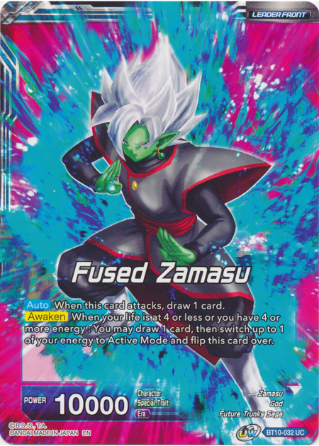 Fused Zamasu // Fused Zamasu, Divine Ruinbringer (BT10-032) [Rise of the Unison Warrior Prerelease Promos] | Pegasus Games WI