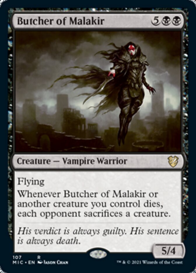 Butcher of Malakir [Innistrad: Midnight Hunt Commander] | Pegasus Games WI