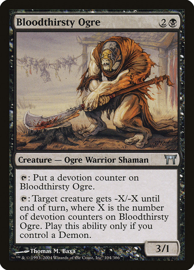 Bloodthirsty Ogre [Champions of Kamigawa] | Pegasus Games WI