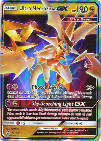 Ultra Necrozma GX (SM126) (Jumbo Card) [Sun & Moon: Black Star Promos] | Pegasus Games WI