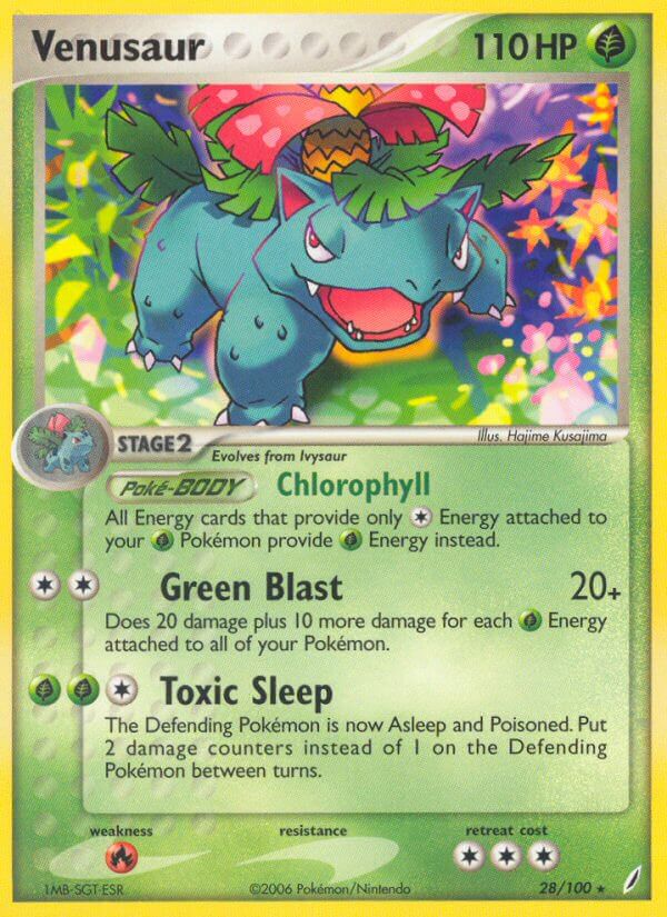 Venusaur (28/100) (Theme Deck Exclusive) [EX: Crystal Guardians] | Pegasus Games WI