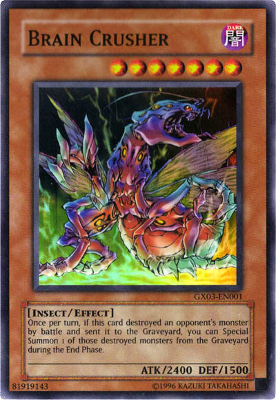 Brain Crusher [GX03-EN001] Super Rare | Pegasus Games WI