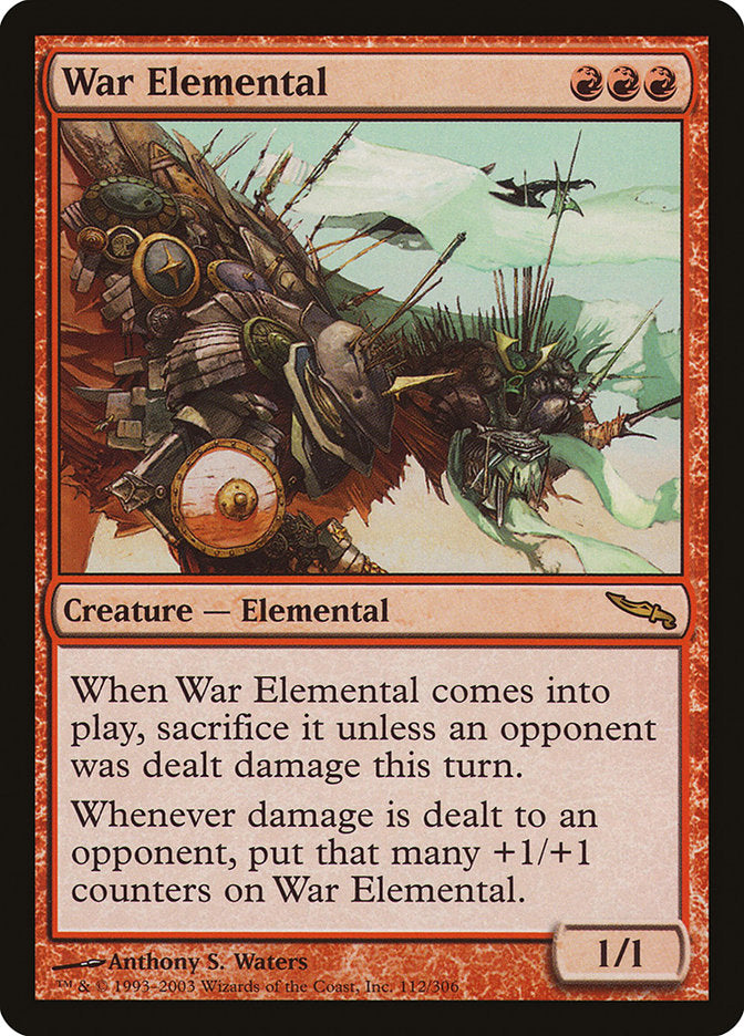 War Elemental [Mirrodin] | Pegasus Games WI