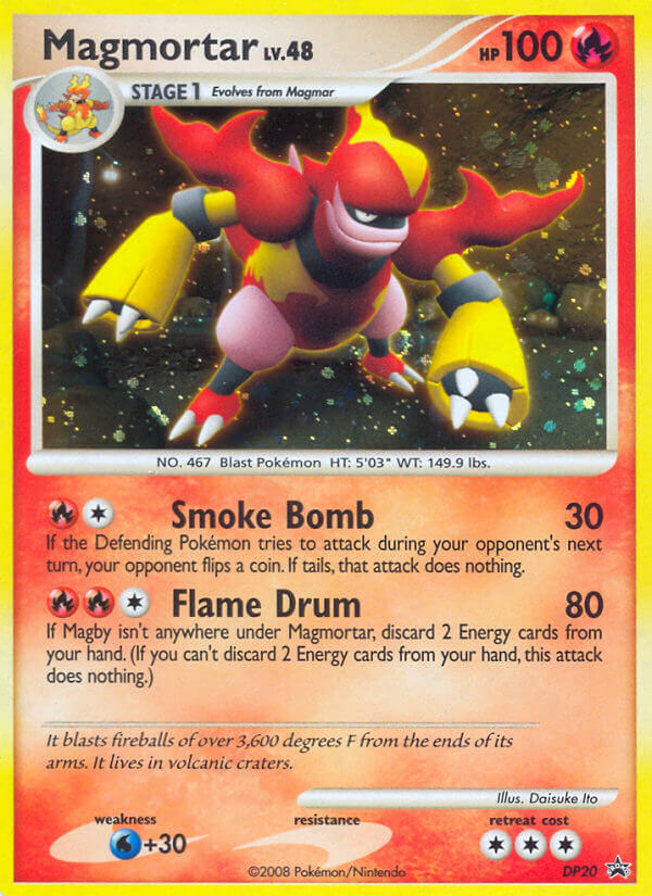 Magmortar (DP20) [Diamond & Pearl: Black Star Promos] | Pegasus Games WI