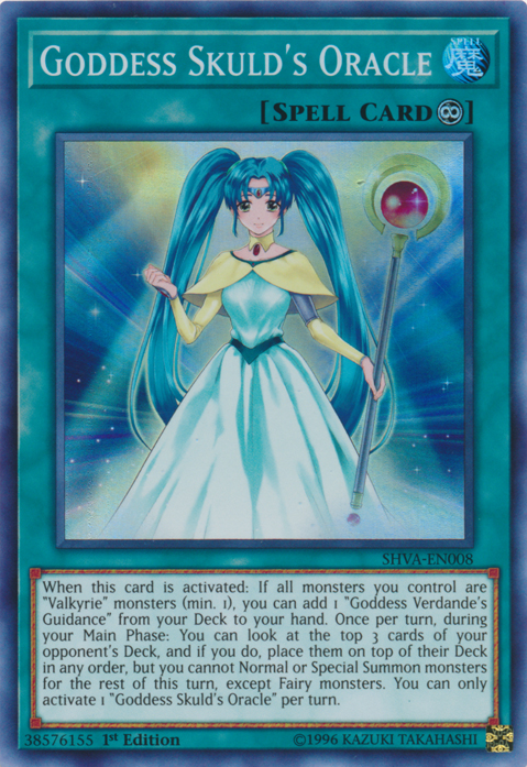 Goddess Skuld's Oracle [SHVA-EN008] Super Rare | Pegasus Games WI