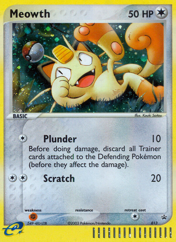 Meowth (013) [Nintendo: Black Star Promos] | Pegasus Games WI