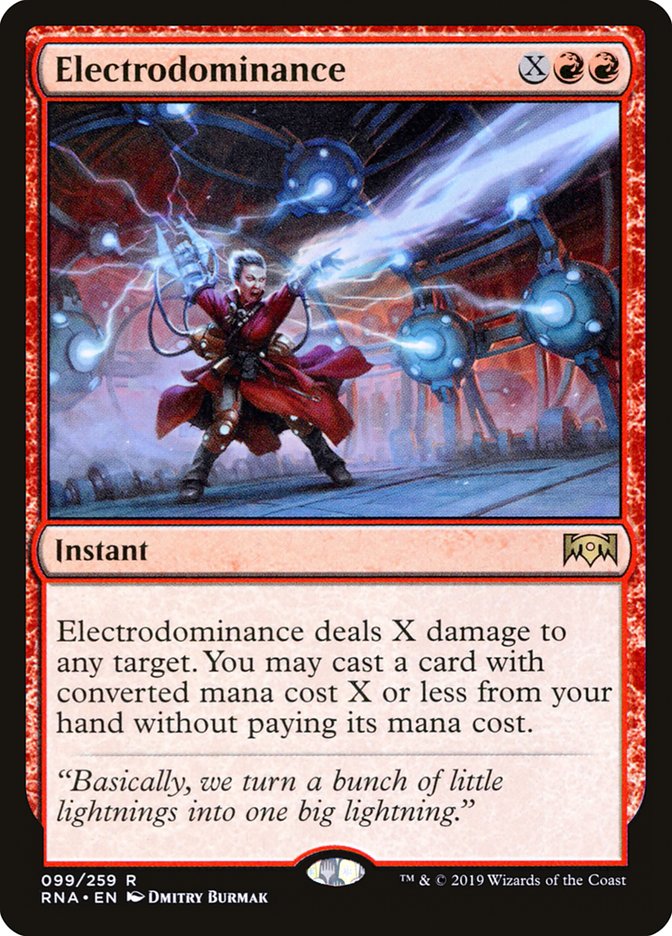 Electrodominance [Ravnica Allegiance] | Pegasus Games WI