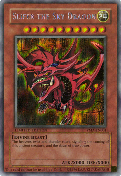 Slifer the Sky Dragon [YMA-EN001] Secret Rare | Pegasus Games WI