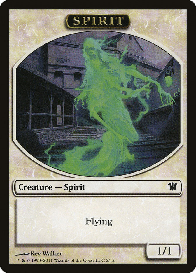 Spirit Token [Innistrad Tokens] | Pegasus Games WI