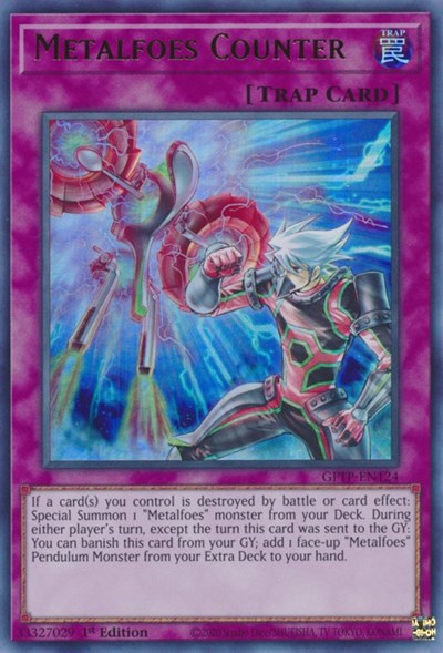 Metalfoes Counter [GFTP-EN124] Ultra rare | Pegasus Games WI