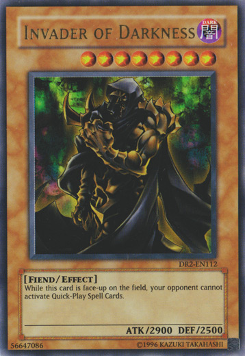 Invader of Darkness [DR2-EN112] Ultra Rare | Pegasus Games WI