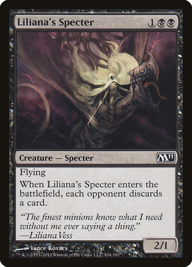 Liliana's Specter [Magic 2011] | Pegasus Games WI