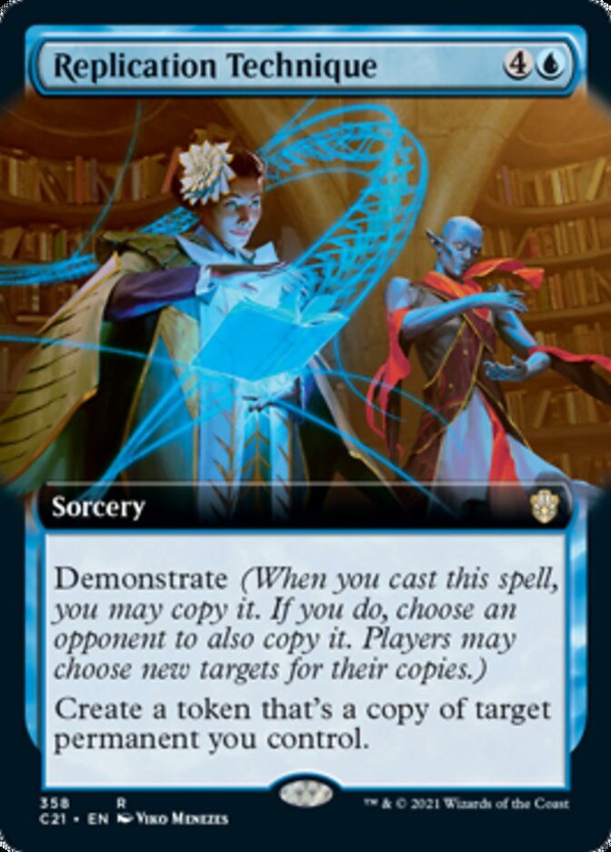 Replication Technique (Extended Art) [Commander 2021] | Pegasus Games WI