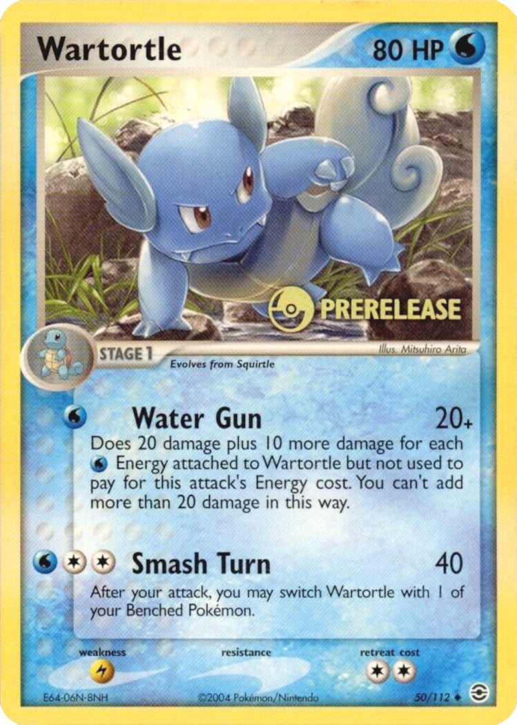 Wartortle (50/112) (Prerelease) [EX: FireRed & LeafGreen] | Pegasus Games WI