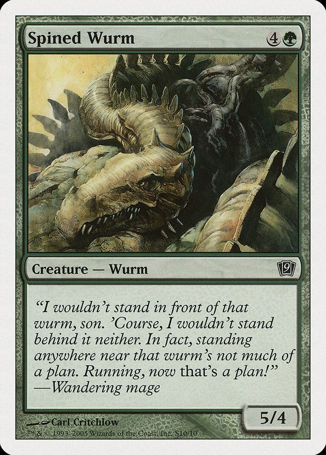 Spined Wurm [Ninth Edition] | Pegasus Games WI