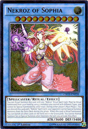 Nekroz of Sophia (UTR) [CROS-EN038] Ultimate Rare | Pegasus Games WI