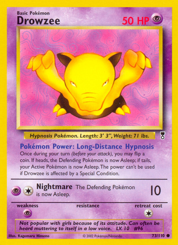 Drowzee (73/110) [Legendary Collection] | Pegasus Games WI