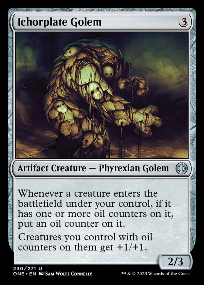 Ichorplate Golem [Phyrexia: All Will Be One] | Pegasus Games WI