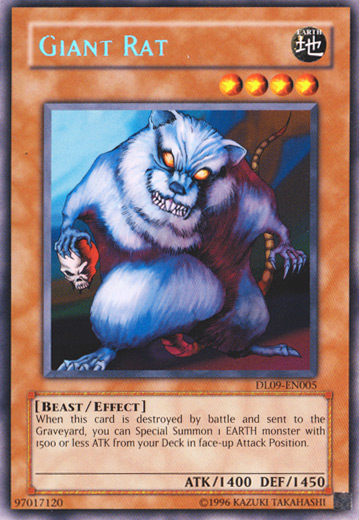 Giant Rat (Silver) [DL09-EN005] Rare | Pegasus Games WI