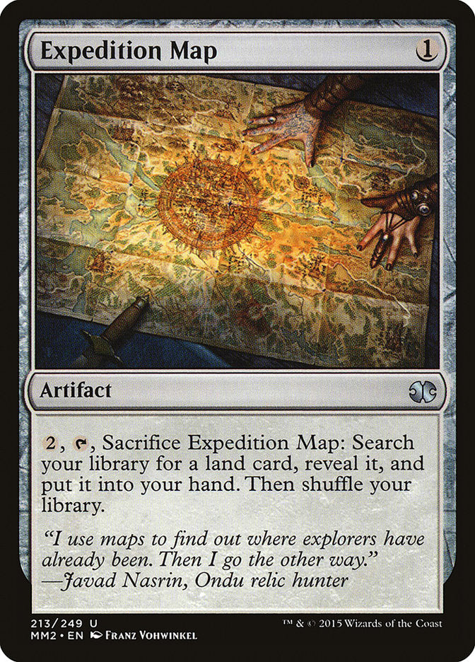 Expedition Map [Modern Masters 2015] | Pegasus Games WI