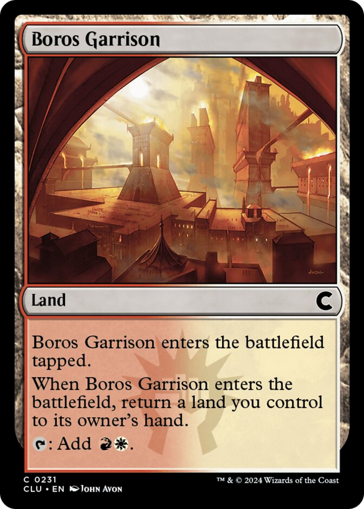 Boros Garrison [Ravnica: Clue Edition] | Pegasus Games WI