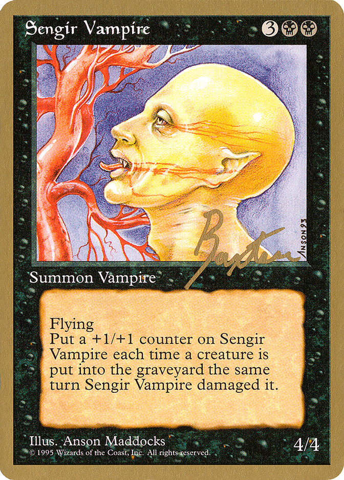 Sengir Vampire (George Baxter) [Pro Tour Collector Set] | Pegasus Games WI