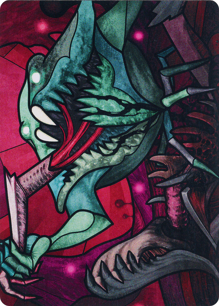 Yargle, Glutton of Urborg Art Card [March of the Machine Art Series] | Pegasus Games WI