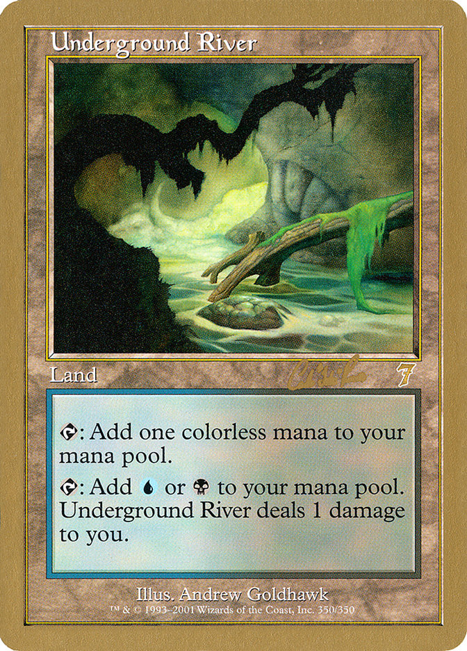 Underground River (Carlos Romao) [World Championship Decks 2002] | Pegasus Games WI