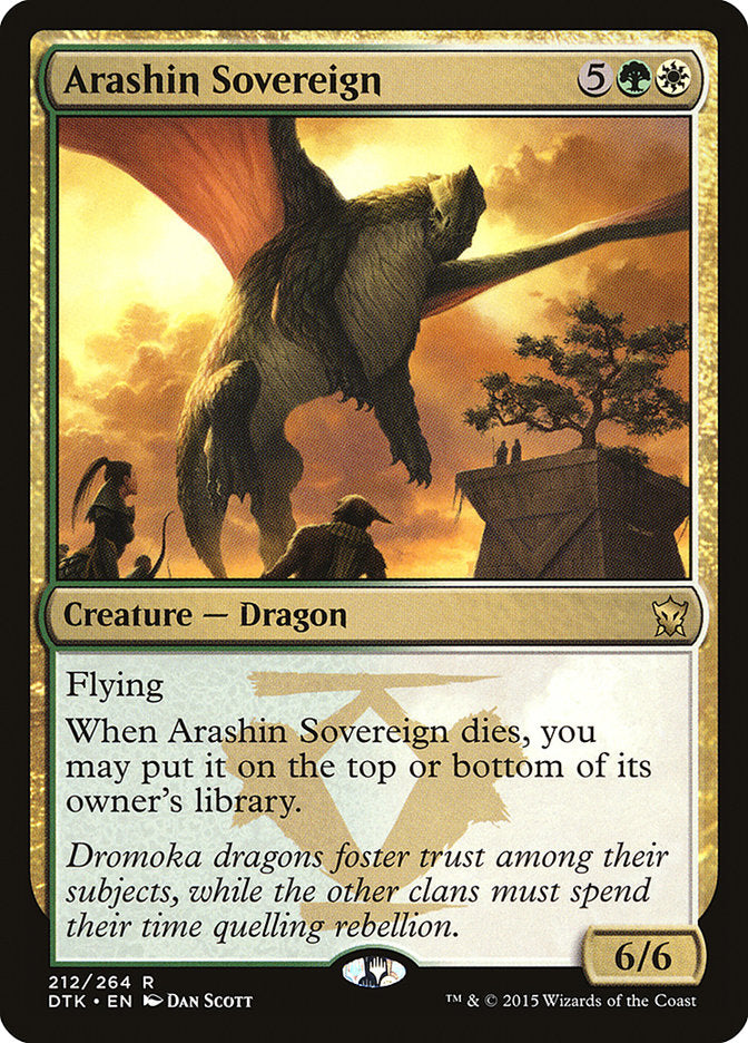 Arashin Sovereign [Dragons of Tarkir] | Pegasus Games WI