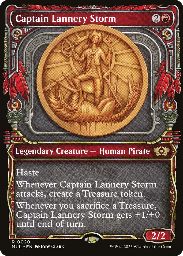 Captain Lannery Storm [Multiverse Legends] | Pegasus Games WI