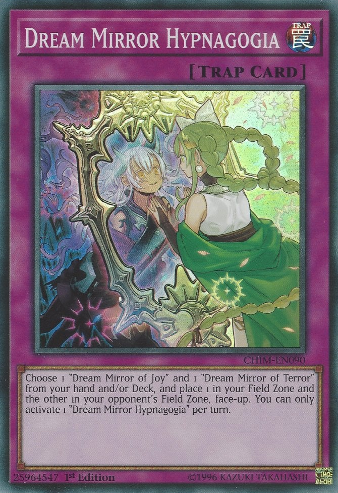 Dream Mirror Hypnagogia [CHIM-EN090] Super Rare | Pegasus Games WI