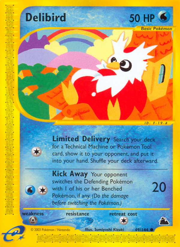 Delibird (49/144) [Skyridge] | Pegasus Games WI