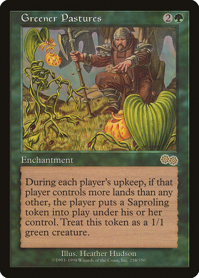 Greener Pastures [Urza's Saga] | Pegasus Games WI