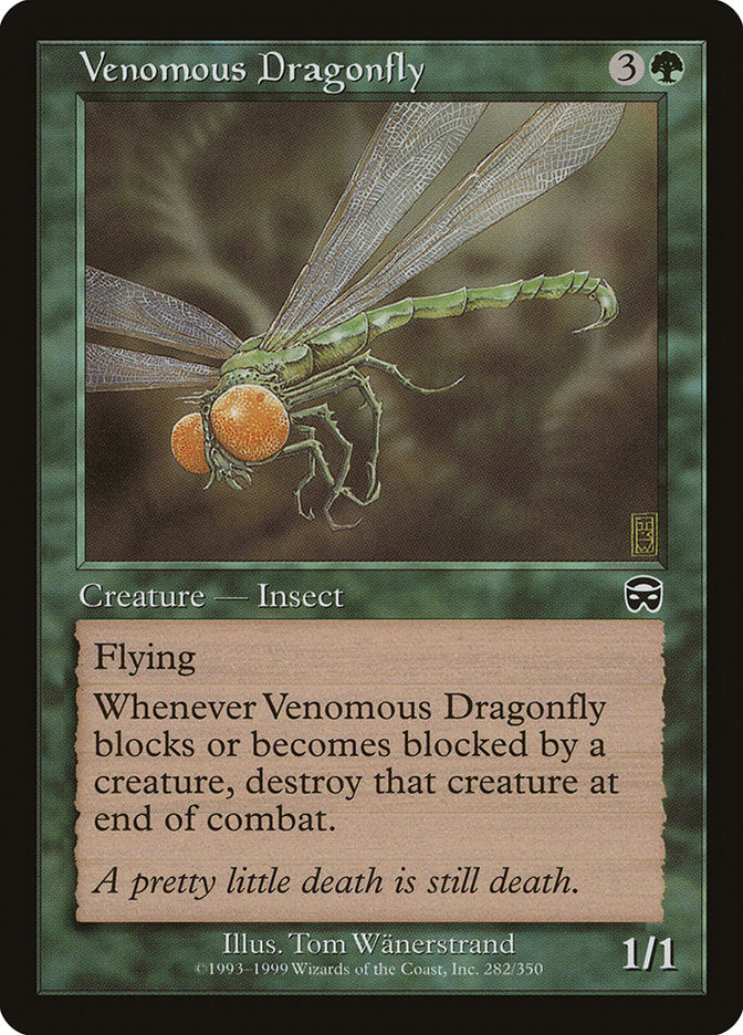 Venomous Dragonfly [Mercadian Masques] | Pegasus Games WI