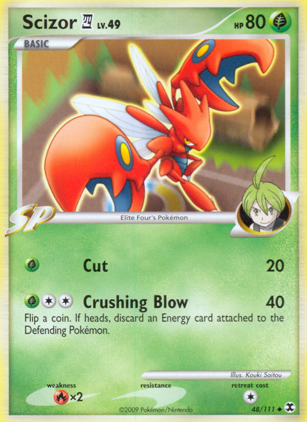 Scizor (48/111) [Platinum: Rising Rivals] | Pegasus Games WI
