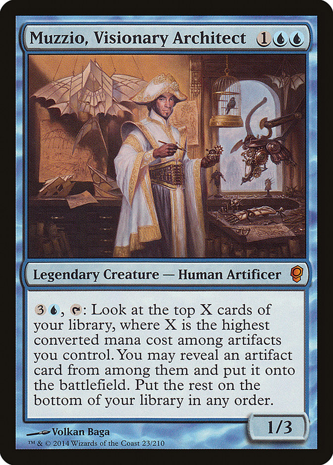 Muzzio, Visionary Architect [Conspiracy] | Pegasus Games WI