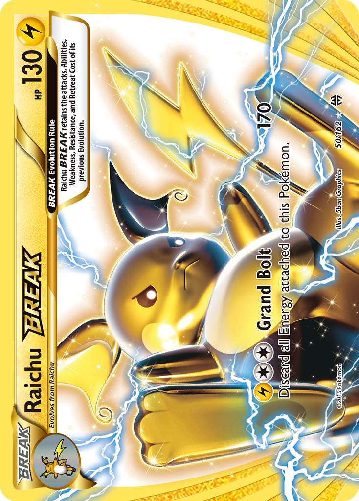 Raichu BREAK (50/162) [XY: BREAKthrough] | Pegasus Games WI