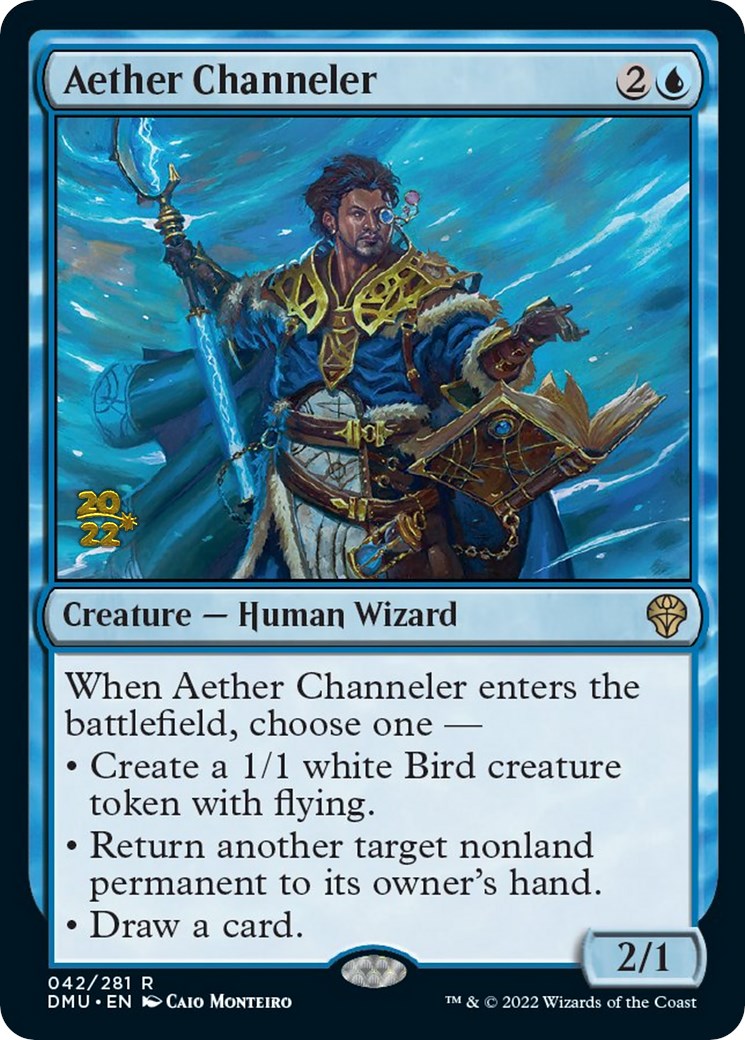 Aether Channeler [Dominaria United Prerelease Promos] | Pegasus Games WI