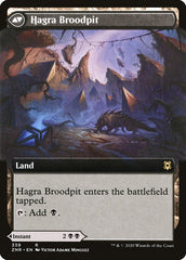 Hagra Mauling // Hagra Broodpit (Extended Art) [Zendikar Rising] | Pegasus Games WI