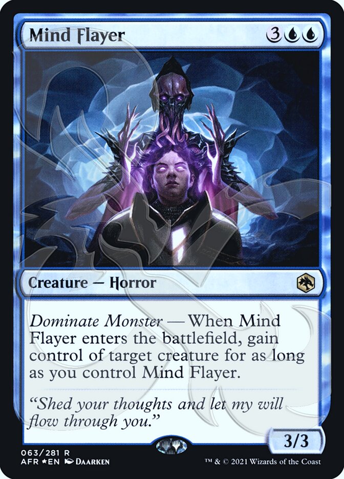 Mind Flayer (Ampersand Promo) [Dungeons & Dragons: Adventures in the Forgotten Realms Promos] | Pegasus Games WI