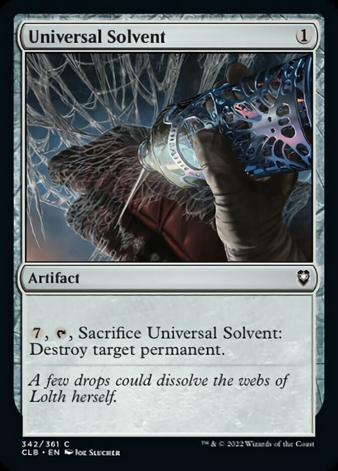 Universal Solvent [Commander Legends: Battle for Baldur's Gate] | Pegasus Games WI