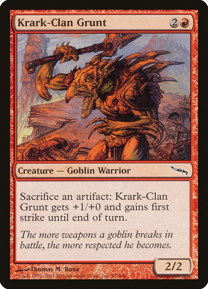 Krark-Clan Grunt [Mirrodin] | Pegasus Games WI