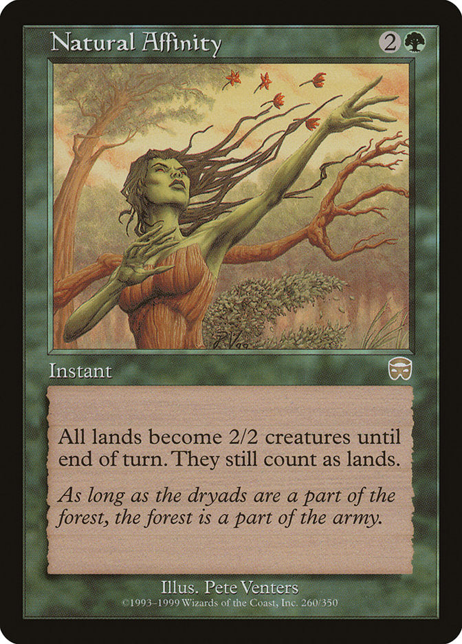Natural Affinity [Mercadian Masques] | Pegasus Games WI
