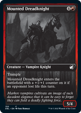Mounted Dreadknight [Innistrad: Double Feature] | Pegasus Games WI